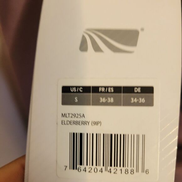 Marika Women’s Elderberry Open Back Wrap Long Sleeve Yoga Top small - Picture 9 of 9